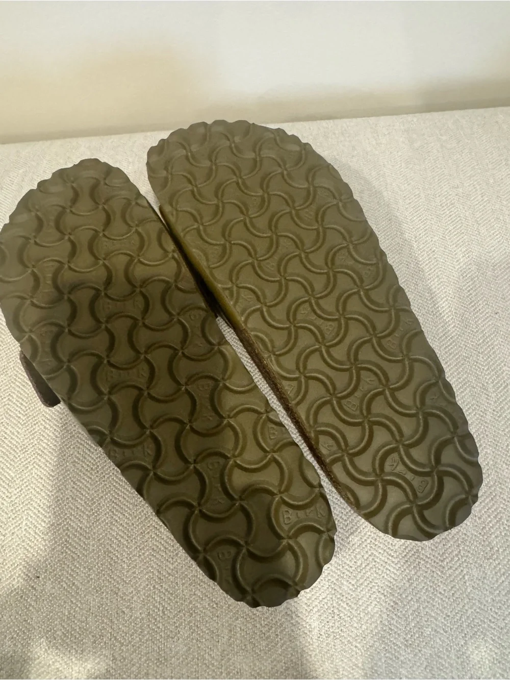 Birkenstock Moss  Green Madrid Big Buckle Sandals - Picture 6 of 7